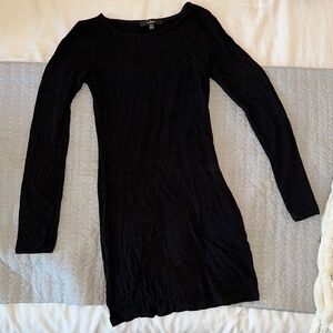 Lulu's Black Mini Dress